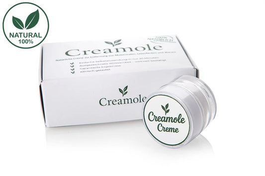 Creamole - Natürliche Creme zur Entfernung von Muttermalen, Leberflecken & Warzen
